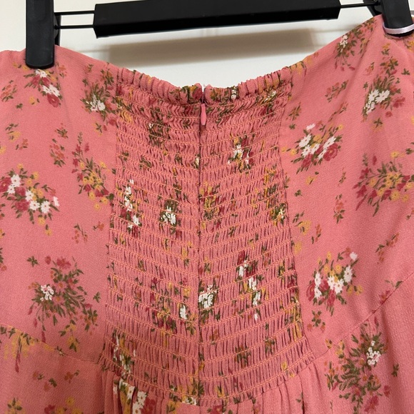 Reformation Arta Dress, color Rosato, size 8 - Picture 8 of 10